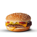 Beef Quarter Pounder Burger 