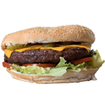 King Size Half Pounder Burger 
