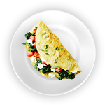 Cheese & Tomato Omelette 