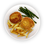 Kids Fish Cake & Chips 